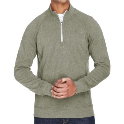 Adult Triblend Fleece Quarter-Zip Thumbnail
