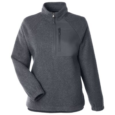 Ladies' Aura Sweater Fleece Quarter-Zip Thumbnail