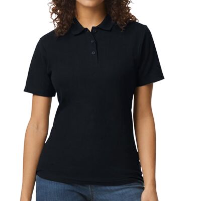 Ladies' Softstyle Double Pique Polo Thumbnail