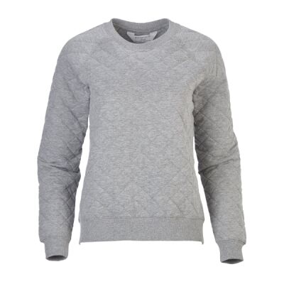 Ladies' Quilted Jersey Sweatshirt Thumbnail