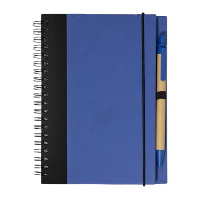 Contrast Paperboard Spiral Notebook & Pen 5.5" X 7.125" Thumbnail