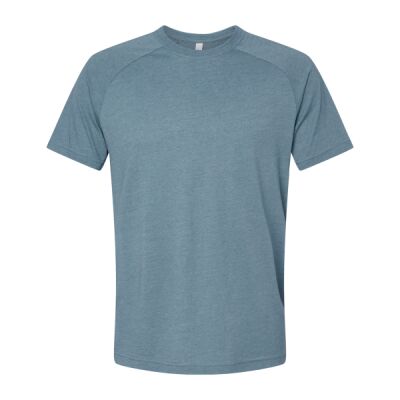 Men's Heather CVC Raglan T-Shirt Thumbnail