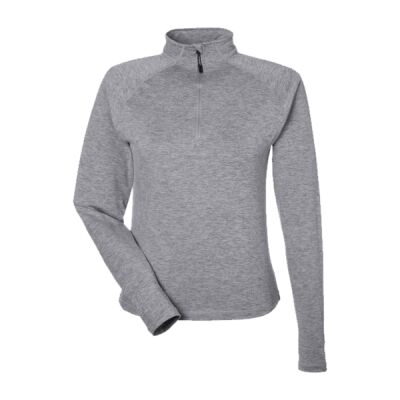 Ladies' Marbled Jersey Fairway Quarter-Zip Thumbnail