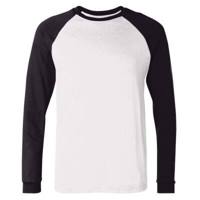 Men's Long Sleeve Jersey Baseball Tee Thumbnail