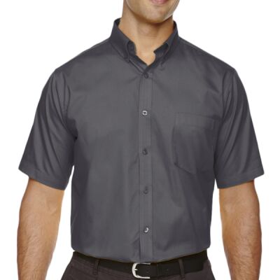 Men's Tall Optimum Short-Sleeve Twill Shirt Thumbnail