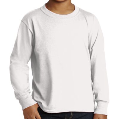 Youth Dri Power ® 50/50 Cotton/Poly Long Sleeve Thumbnail