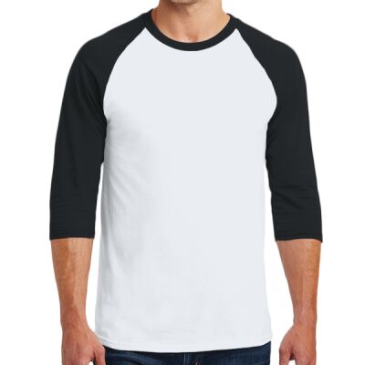 Heavy Cotton ™ 3/4 Sleeve Raglan T Shirt Thumbnail
