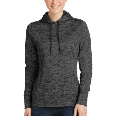 Women's PosiCharge ® Electric Heather Fleece Hooded Pullover Thumbnail