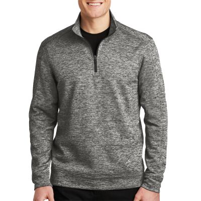 PosiCharge ® Electric Heather Fleece 1/4 Zip Pullover Thumbnail