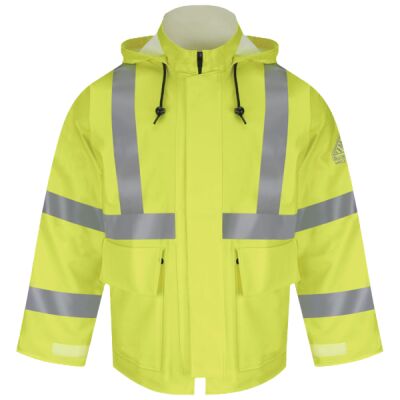 Men's Hi-Visibility Flame-Resistant Rain Jacket Thumbnail
