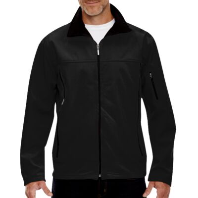 Men's Three-Layer Fleece Bonded Performance Soft Shell Jacket Thumbnail