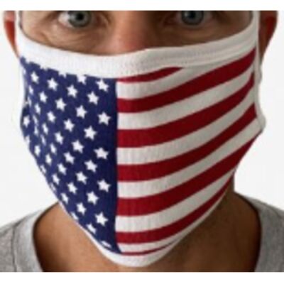 US Flag Face Mask Thumbnail