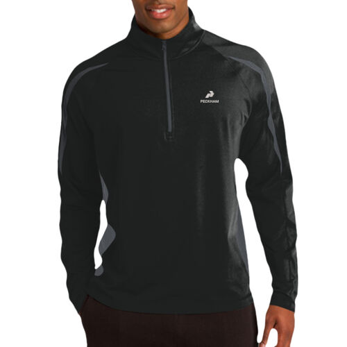 Sport Tek - Sport Wick ® Stretch 1/2 Zip Colorblock Pullover Thumbnail