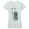 Juniors Concert V Neck Tee Thumbnail
