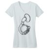 Juniors Concert V Neck Tee Thumbnail