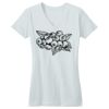 Juniors Concert V Neck Tee Thumbnail