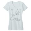 Juniors Concert V Neck Tee Thumbnail