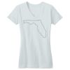 Juniors Concert V Neck Tee Thumbnail