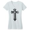 Juniors Concert V Neck Tee Thumbnail