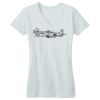 Juniors Concert V Neck Tee Thumbnail