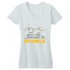 Juniors Concert V Neck Tee Thumbnail