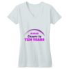 Juniors Concert V Neck Tee Thumbnail