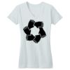 Juniors Concert V Neck Tee Thumbnail