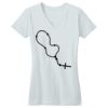 Juniors Concert V Neck Tee Thumbnail
