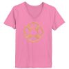 Ladies ComfortSoft® V Neck T Shirt Thumbnail