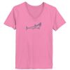 Ladies ComfortSoft® V Neck T Shirt Thumbnail