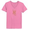 Ladies ComfortSoft® V Neck T Shirt Thumbnail