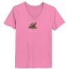 Ladies ComfortSoft® V Neck T Shirt Thumbnail