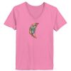 Ladies ComfortSoft® V Neck T Shirt Thumbnail