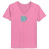 Ladies ComfortSoft® V Neck T Shirt Thumbnail