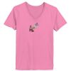 Ladies ComfortSoft® V Neck T Shirt Thumbnail