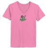 Ladies ComfortSoft® V Neck T Shirt Thumbnail