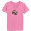 Ladies ComfortSoft® V Neck T Shirt Thumbnail