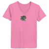 Ladies ComfortSoft® V Neck T Shirt Thumbnail