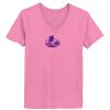 Ladies ComfortSoft® V Neck T Shirt Thumbnail