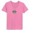 Ladies ComfortSoft® V Neck T Shirt Thumbnail
