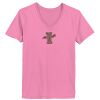 Ladies ComfortSoft® V Neck T Shirt Thumbnail
