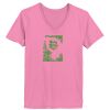 Ladies ComfortSoft® V Neck T Shirt Thumbnail