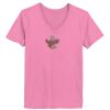 Ladies ComfortSoft® V Neck T Shirt Thumbnail