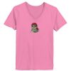 Ladies ComfortSoft® V Neck T Shirt Thumbnail