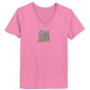 Ladies ComfortSoft® V Neck T Shirt Thumbnail