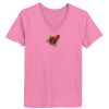 Ladies ComfortSoft® V Neck T Shirt Thumbnail