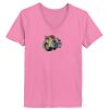 Ladies ComfortSoft® V Neck T Shirt Thumbnail