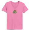 Ladies ComfortSoft® V Neck T Shirt Thumbnail