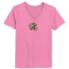 Ladies ComfortSoft® V Neck T Shirt Thumbnail