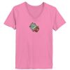 Ladies ComfortSoft® V Neck T Shirt Thumbnail
